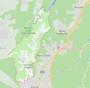 Hornsby Heights Map